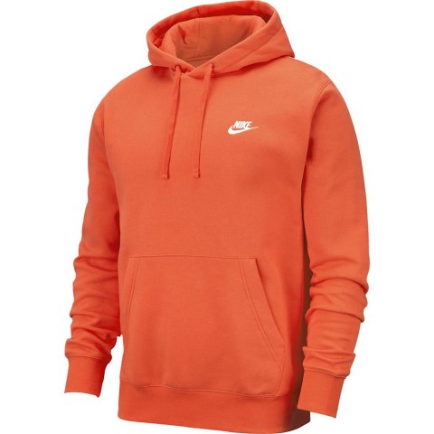 Bluza męska Nike Club Hoodie Po Bb pomarańczowa BV2654 837