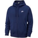 Bluza męska Nike NSW Club Hoodie granatowa FZ BV2645 410