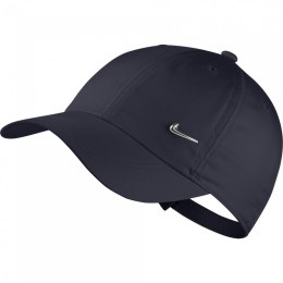 Czapka z daszkiem dla dzieci Nike H86 Cap Metal Swoosh Junior granatowa AV8055 451