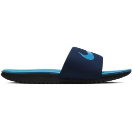 Klapki dla dzieci Nike Kawa Slide granatowo-niebieskie 819352 402