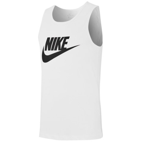 Koszulka męska Nike Tank Icon Futura biała AR4991 101