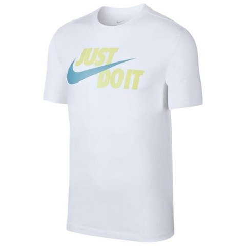 Koszulka męska Nike Tee Just Do It Swoosh biała AR5006 104