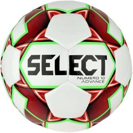 Piłka nożna Select Numero 10 Advance biało-czerwona 16807