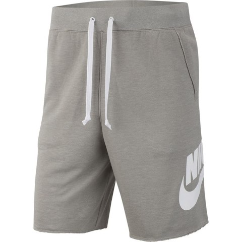 Spodenki męskie Nike Short FT Alumni szare AR2375 064