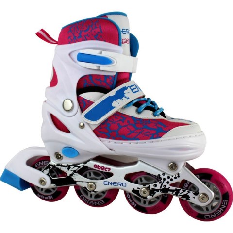 Rolki Wrotki Łyżwy Enero Lemon 3W1 30-33 White/Pink/Blue