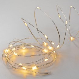 Świetlny łańcuch - 2 x 200 diod LED, ciepła biel
