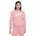 Bluza damska Nike Gym Vintage Hoodie Hbr różowa CJ1691 697