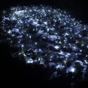 Świąteczna kurtyna świetlna - 3x6m, 600 LED, zimna biel