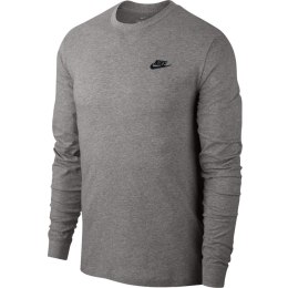 Koszulka męska Nike Club Tee LS szara AR5193 063