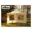 Namiot ogrodowy - nożycowy Stylista 3x3 m + 2 strony - kolor szampan