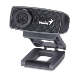 Genius Web kamera VideoCam FaceCam 1000X, 1 Mpix, USB 2.0, czarna, na notebook/LCD