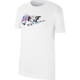 Koszulka dla dzieci Nike G Nsw Tee Iconclash Dptl biała CZ1344 100