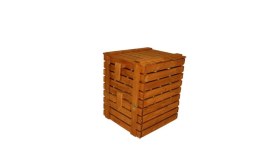 Kompostownik ogrodowy drewniany - 600l