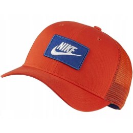 Czapka z daszkiem Nike U NSW CLC99 Trucker pomarańczowa AQ9879 891