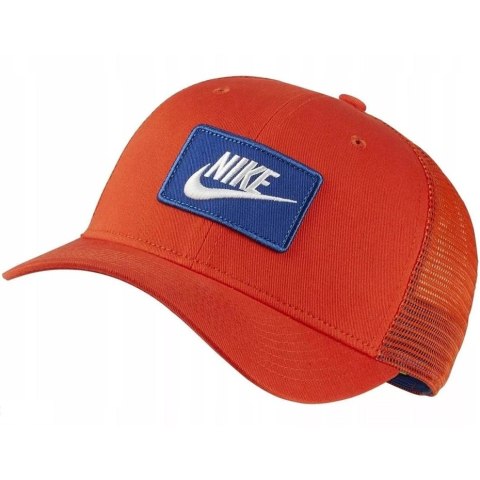 Czapka z daszkiem Nike U NSW CLC99 Trucker pomarańczowa AQ9879 891