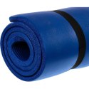 Mata piankowa MOVIT do jogi i gimnastyki 190 x 60 x 1,5 błękit królewski