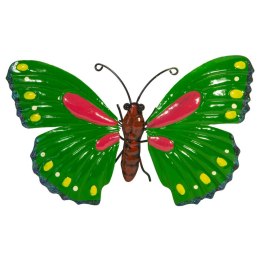 Motyl dekoracyjny 27cm zielony