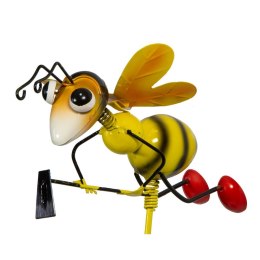 Pszczoła dekoracyjna na piku z akcesoriami 18x19x91cm