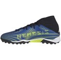 Buty piłkarskie adidas Nemeziz.3 TF niebiesko-zielono-czarne FW7407