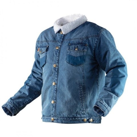 KURTKA JEANSOWA OCIEPLANA DENIM ROZM.. XL