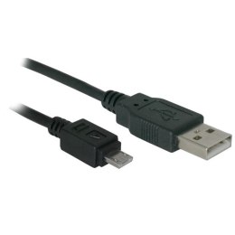 Kabel USB (2.0), USB A M- USB micro M, 0.6m, Logo, blistr