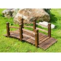 Drewniana kładka mostek ogrodowy 150 cm