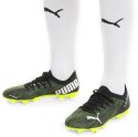 Buty piłkarskie Puma Ultra 3.2 FG AG czarno-zielone 106300 02