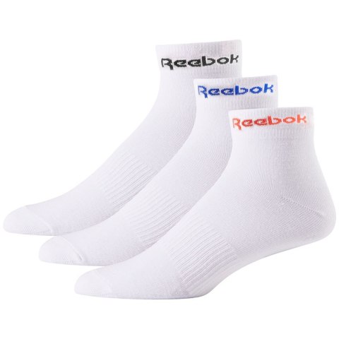 Skarpety Reebok Active Core Ankle Sock 3Pack białe GN7777