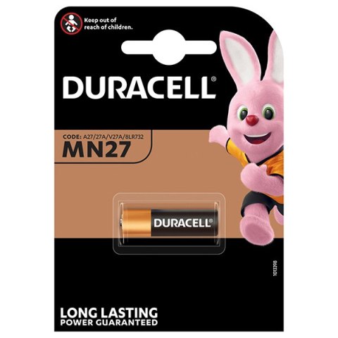 Bateria alkaliczna, 27A, MN27, Duracell, blistr, 1-pack, 42465