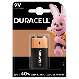 Bateria alkaliczna, 6LF22, 9V, Duracell, blistr, 1-pack, 42343, Basic