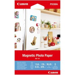 Canon Magnetic Photo Paper (magnetyczny)  foto papier  połysk  biały  Canon PIXMA  10x15cm  4x6