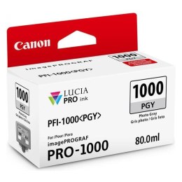 Canon oryginalny ink  tusz 0553C001  photo grey  3165s  80ml  PFI-1000PGY  Canon imagePROGRAF PRO-1000