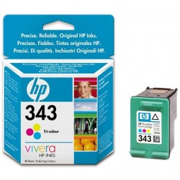 HP oryginalny ink   tusz C8766EE  HP 343  color  260s  7ml  HP Photosmart 325  375  OJ-6210  DeskJet 5740 5740xi