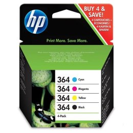 HP oryginalny ink   tusz N9J73AE  HP 364 Combo pack  CMYK  HP Combo-pack B8550 C5380 D5460