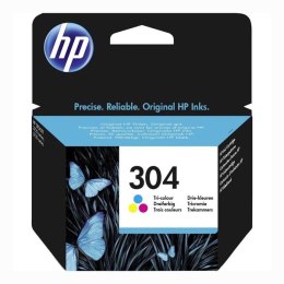 HP oryginalny ink   tusz N9K05AE  HP 304  Tri-color  100s  HP DeskJet 2620 2630 2632 2633 3720 3730 3732 3735