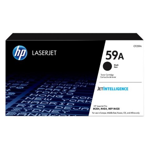 HP oryginalny toner CF259A  black  3000s  HP 59A  HP LaserJet Pro M404  M304  LaserJet Pro MFP M428  O