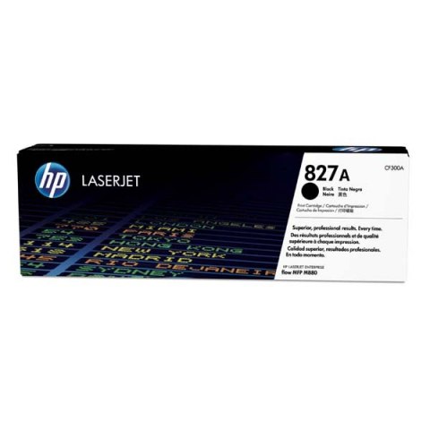 HP oryginalny toner CF300A  black  29500s  HP 827A  HP Color LaserJet MFP M880z  850g  O