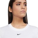 Koszulka damska Nike NSW Essntl Tee Ss Crew Lbr biała CZ7339 101