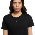 Koszulka damska Nike NSW Essntl Tee Ss Crew Lbr czarna CZ7339 011