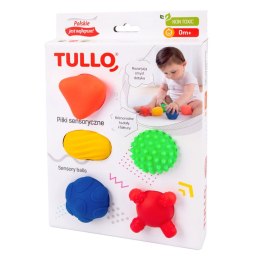 Piłki sensoryczne kształty 5 szt. AM Tullo kolorowe 420