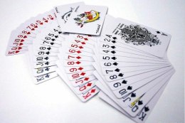 Karty pokerowe 100% z tworzywa - zestaw 4 szt