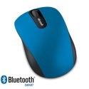 Microsoft Mysz Bluetooth Mobile Mouse 3600, 1000DPI, Bluetooth, optyczna, 3kl., 1 scroll, bezprzewodowa, niebieska, 1 szt AA, kl