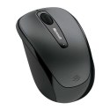 Microsoft Mysz Mobile Mouse 3500, 1000DPI, 2.4 [GHz], optyczna, 3kl., 1 scroll, bezprzewodowa, szara, 1 szt AA, klasyczna, Micro