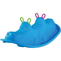 Huśtawka dla dzieci Hippo 103.5x45.5x30.5cm niebieska