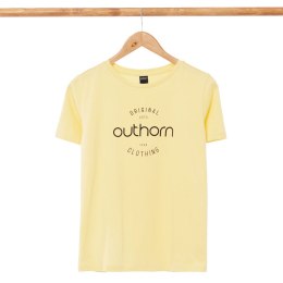 Koszulka damska Outhorn jasny żółty HOL21 TSD606A 73S