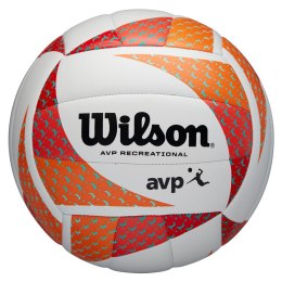 Piłka siatkowa Wilson Avp Style Vb biało-pomarańczowa WTH306202XB