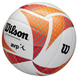 Piłka siatkowa Wilson Avp Style Vb biało-pomarańczowa WTH306202XB