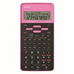 Sharp Kalkulator EL-531THBPK, czarno-różowe, szkolny