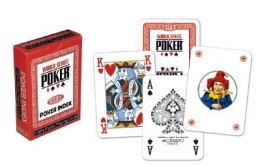 Karty pokerowe WSOP regular index czerwone
