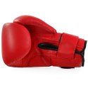Rękawice bokserskie Profight PVC czerwone